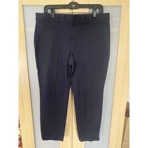 Banana Republic Jeans Cropped Capri Pants Sz 12 Dark Wash Stretch Mid Rise